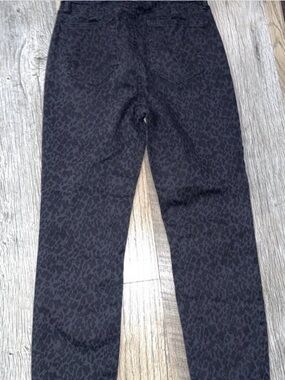 Buffalo David Bitton Charcoal Leopard Print Jeans